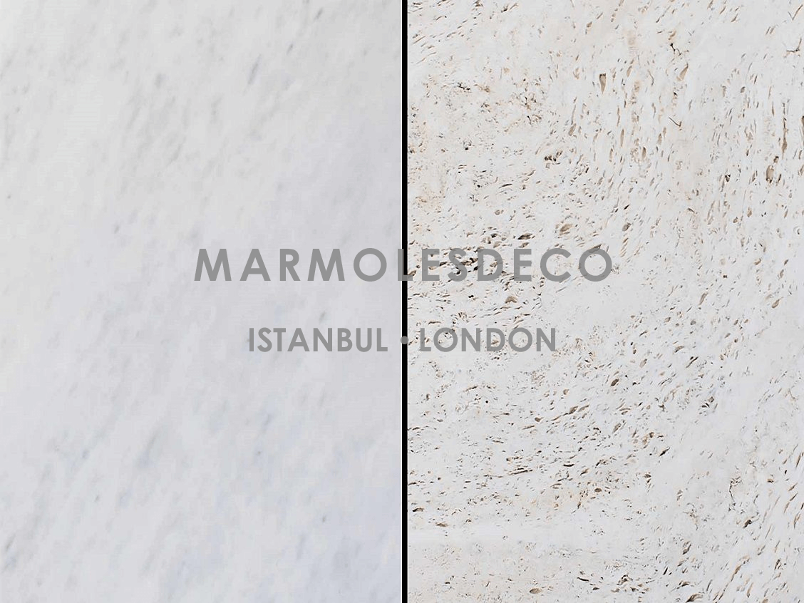 MARBLE VS TRAVERTINE